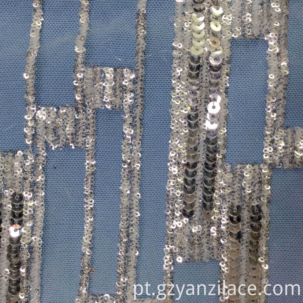 crystal stripe lace